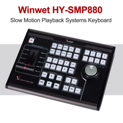 Winwet HY-SMP880 Control Panel of Vmix Slow Motion Switcher Real Time Playback