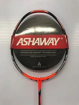 NEW ASHAWAY PHANTOM X-FIRE II BADMINTON RACKET STRUNG ZYMAX 69 FIRE