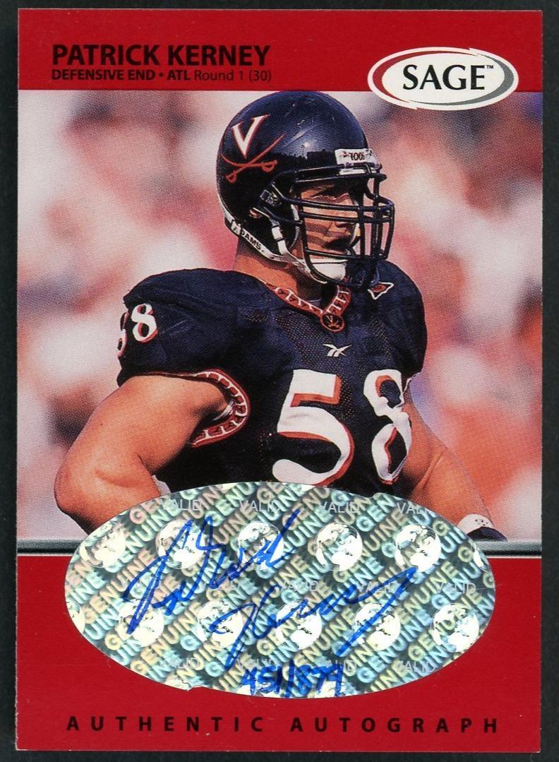 Patrick Kerney SA-GE Autographs #A27 Red