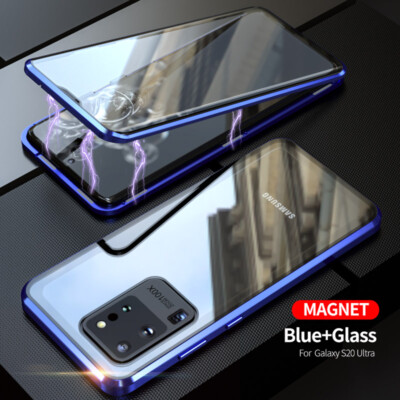 360° Hülle für Samsung S25 S24 S23 Ultra S21 FE A56 A14 Magnet Glas Schutz Case