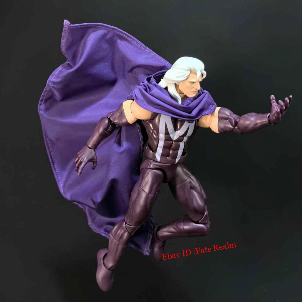 1/12 Заказной проводной плащ плащ для 6'' X-Men 97 Magneto фигурки (без фигурки) - Изображение 4 из 4