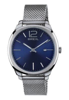 Orologio BREIL uomo CLUBS, bracciale in acciaio, QUARZO SOLO TEMPO