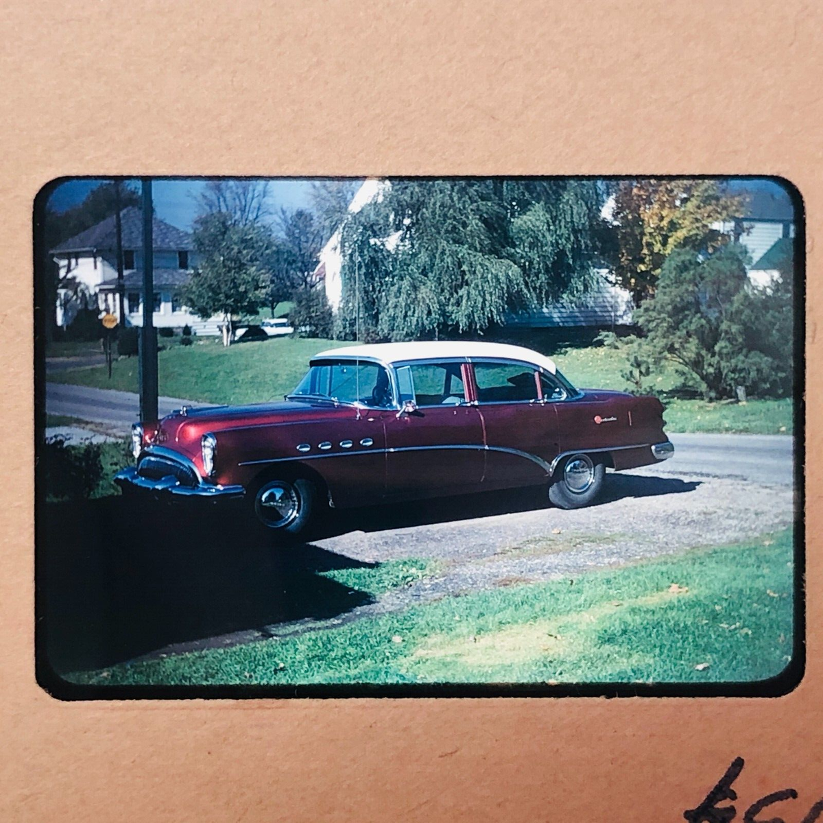 Kodachrome Red Border 35mm Slide, 1954 Buick | eBay