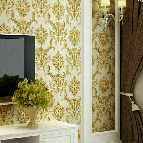 3m Self Adhesive Embossed Floral Wallpaper Furniture Contact Paper AU Stock - Picture 19 of 24