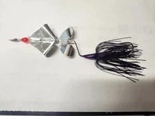 Custom Double Blade Inline Buzzbait- Multiple Colors & Head Sizes