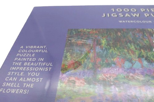 M&S 1000 Piece Jigsaw Watercolour Garden Theme Brand New & Sealed - Picture 3 of 5