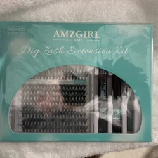 Lash Extension Kit 320Pcs,DIY Individual Lashes Clusters Kit,Lash Bond And Se...
