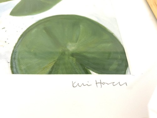 Seerose Druck 11x14 von Kim Hovell gerahmt - Bild 3 von 5