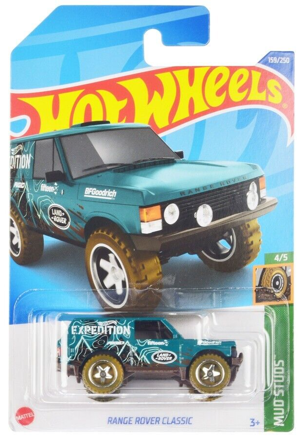 Hot Wheels 1:64 Range Rover Classic Expedition Diecast Model Car HHF26 Sealed