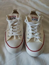 Converse Unisex CT All Star White Casual Shoes Sneakers Size M 7 W 9