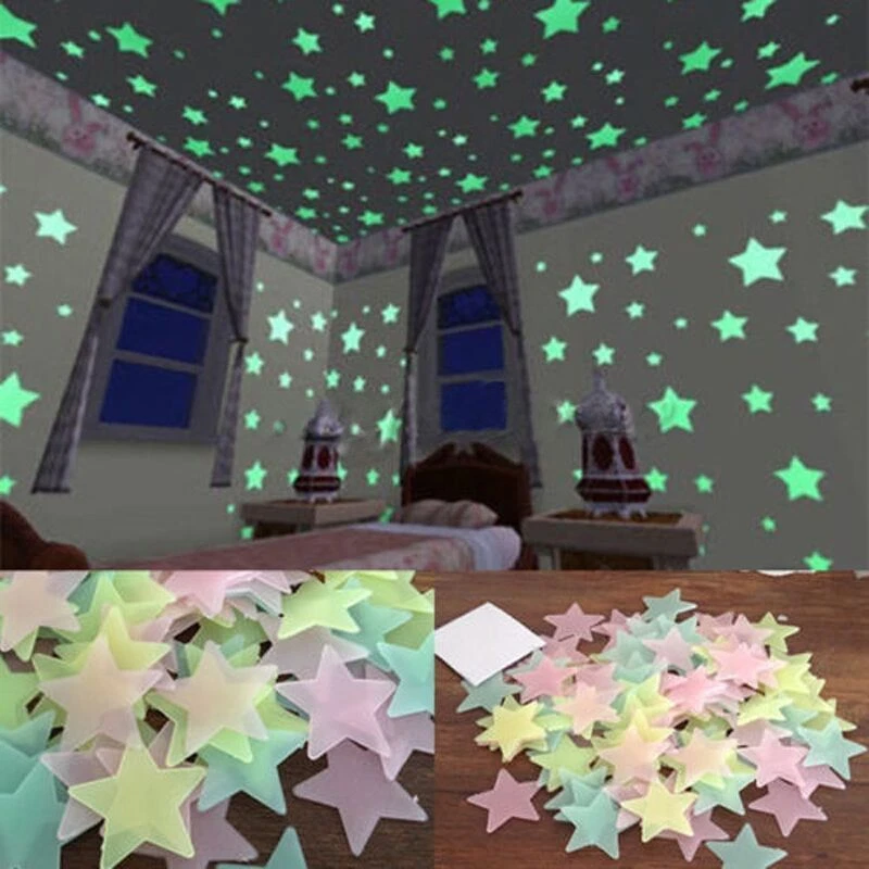 Glowing Star Sticker 