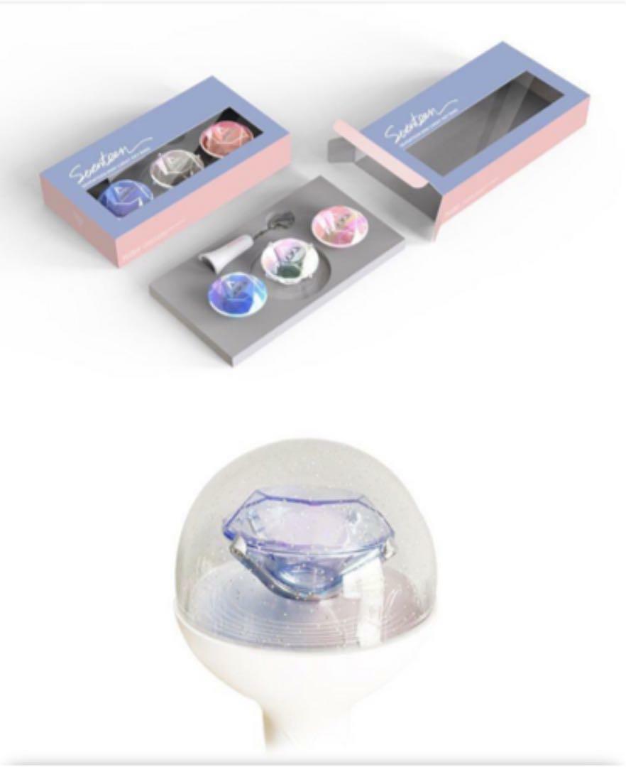 SEVENTEEN キーリングセット SEVENTEEN Official Stick Mini CARAT Key Ring Set custom KEY