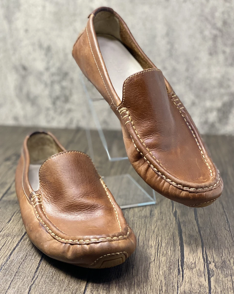 Cole Haan Brown Leather Driving Loafers Moccasins C11401 MK13 Men s Size 9 M