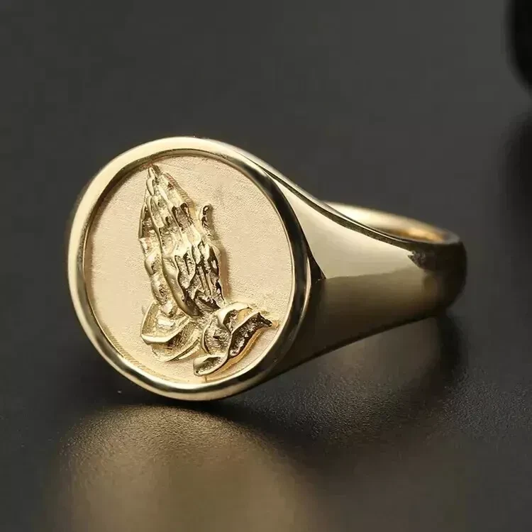 Anillo De Plata Esterlina 925 Para Hombre - Sello Liso Sin Níquel, Hecho A Mano En Bulgaria, Varios Talles