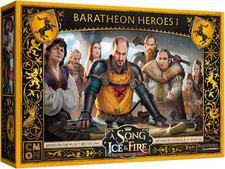 a Song of Ice and Fire Tabletop Miniatures Baratheon Heroes I Box Set - Leaders