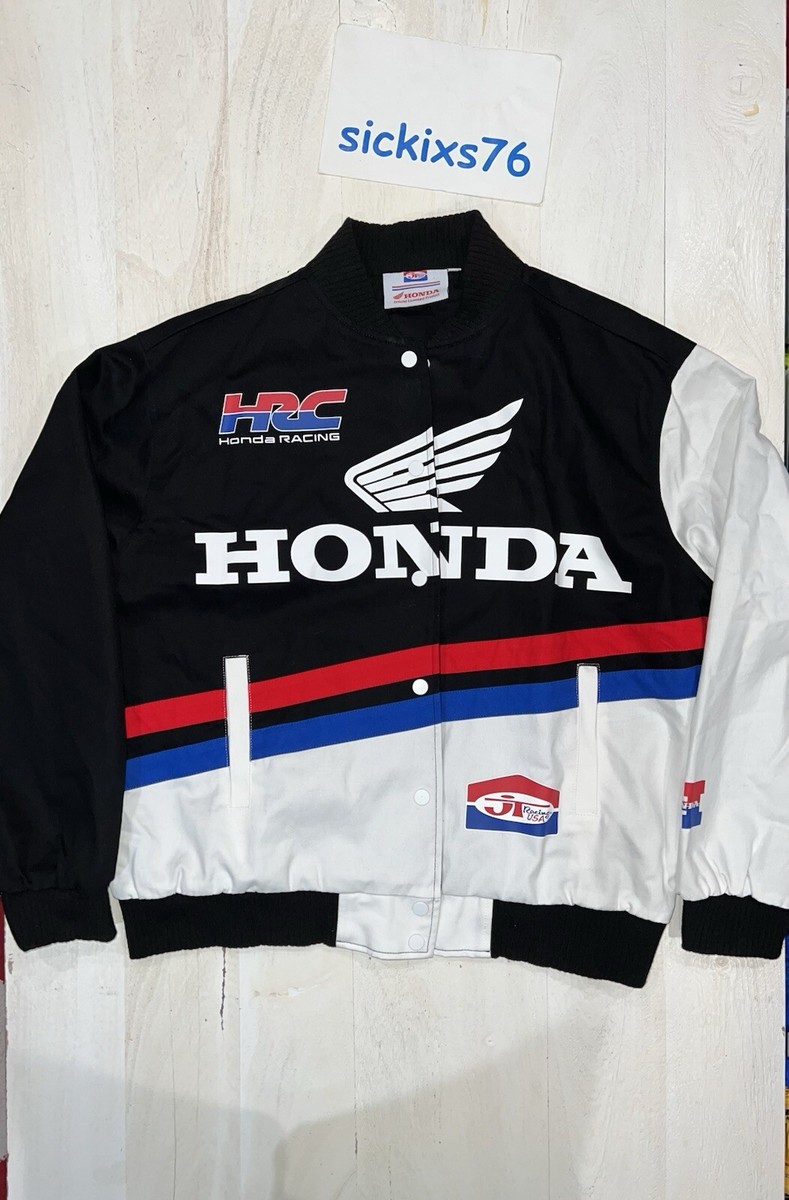 JT Racing x Honda Speed Black Racing Women's Jacket Size Small | eBay