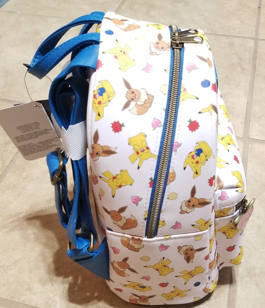 Loungefly Pokemon Eevee & Pikachu Berry Mini Backpack | eBay display picture 1