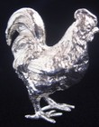 NEW! STERLING SILVER FRENCH ROOSTER COCKEREL FIGURINE  — photo 6