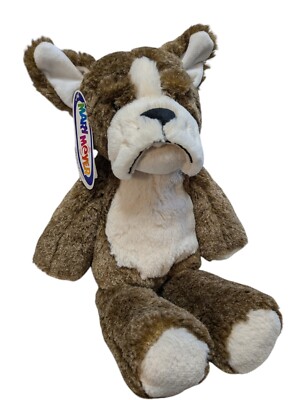 Mary Meyer Marshmallow Bulldog Zoo Bradley Boxer Plush Soft Toy 14'' Brown