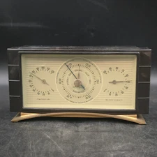 Art Deco Airguide Desk Top Weather Station. Barometer, Temperature, Humidity