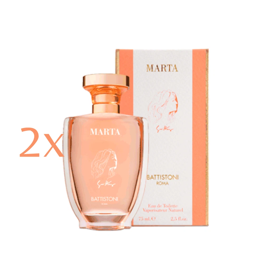 Battistoni Roma Marta Eau de Toilette 30ml Offerta 2 pezzi - Immagine 3 di 4