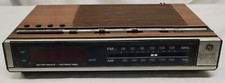 Vintage -GE-7-4636C -Digital AM / FM Alarm Clock Radio -Works With 1 Issue -READ