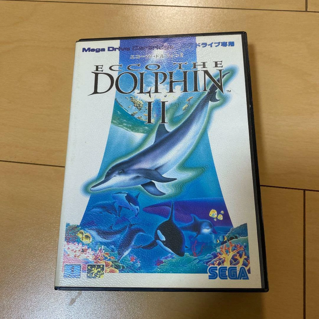 Ecco The Dolphin 2 Sega Mega Drive MD Genesis Used Japan Import