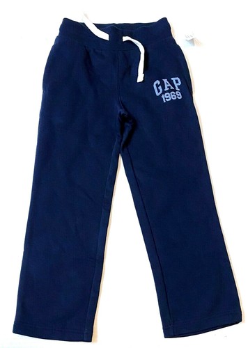 Gap Kids Gap Logo Fleece Pants, Navy 