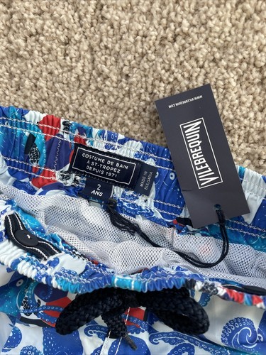 NEW WITH TAGS AUTHENTIC VILEBREQUIN SWIM TRUNKS - MULTICOLOR - KIDS - 2 YEARS - Picture 5 of 6