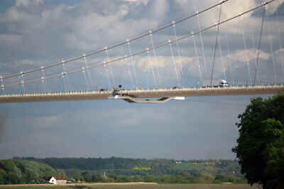 Photo 12x8 Severn Bridge working gantry Beachley  c2013