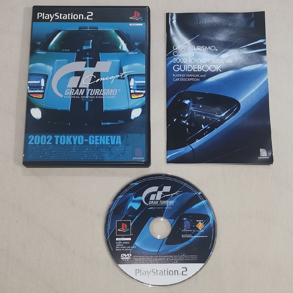 Gran Turismo Concept 2002 Tokyo Geneva NTSC-J RARE CHINA VERSION