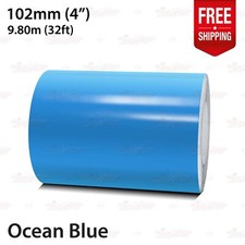 Ocean Blue Roll Pin Stripe Car Striping Line Tape Decal Adhesive Vinyl Sticker Ocean Blue Roll Pin Stripe Car Striping Line Tape Decal Adhesive Vinyl Sticker