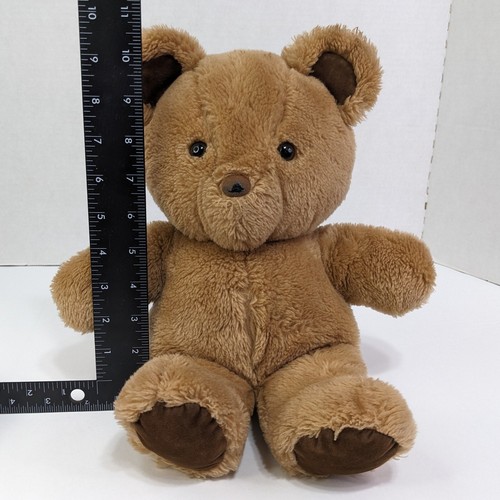 Vintage 1982 Dakin hellbrauner Teddybär Plüschtier Kuscheltier 13,5 Zoll gebraucht - Bild 12 von 18