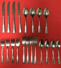 Set of 20 FRIENDSHIP by Oneida Ltd. Wm. A Rogers Stainless 4 Place Settings