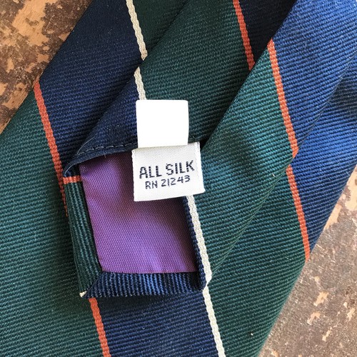 Richard Oliver Necktie All Silk Union Made - Picture 3 of 4