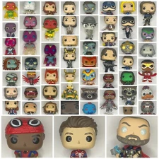 Funko Pop Marvel Heroes Vaulted Loose OOB Grail Vinyl WandaVision Captain Marvel