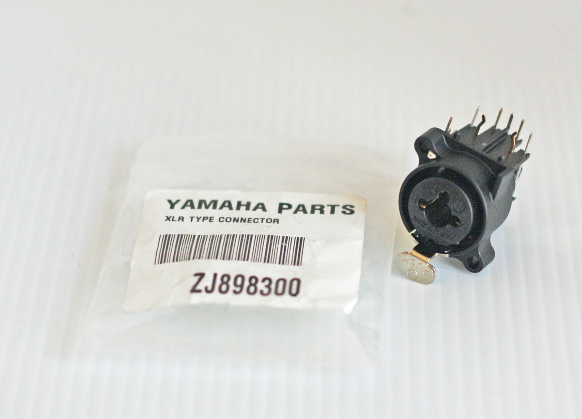 One New Yamaha ZJ898300 XLR Connector | eBay 