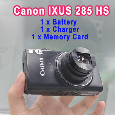 Canon PowerShot IXUS 285 HS 20MP 12x Optical Zoom WiFi 1080p HD Digital Camera