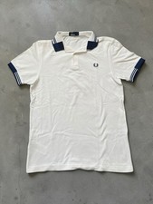 Polo Fred Perry S classica bianca casual unisex top originale