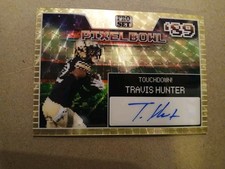 Marketplace image: 2024 Leaf Pro Set PixelBowl '89 PXA-TH1 TRAVIS HUNTER #1/1 SUPERFRACTOR( RARE )