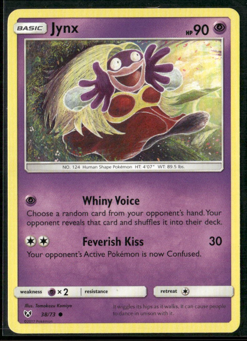Jynx 38/73 2017 Shining Legends Pokemon