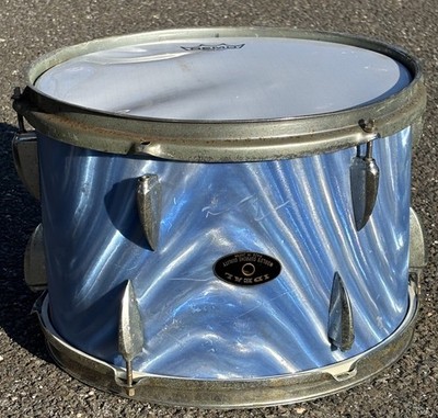 IDEAL Vintage 1960s MIJ 13  Blue Swirl Rack Tom Drum B