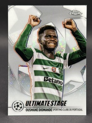  Ousmane Diomande Ultimate Stage - Sporting CP - Topps Chrome UCC 2026 