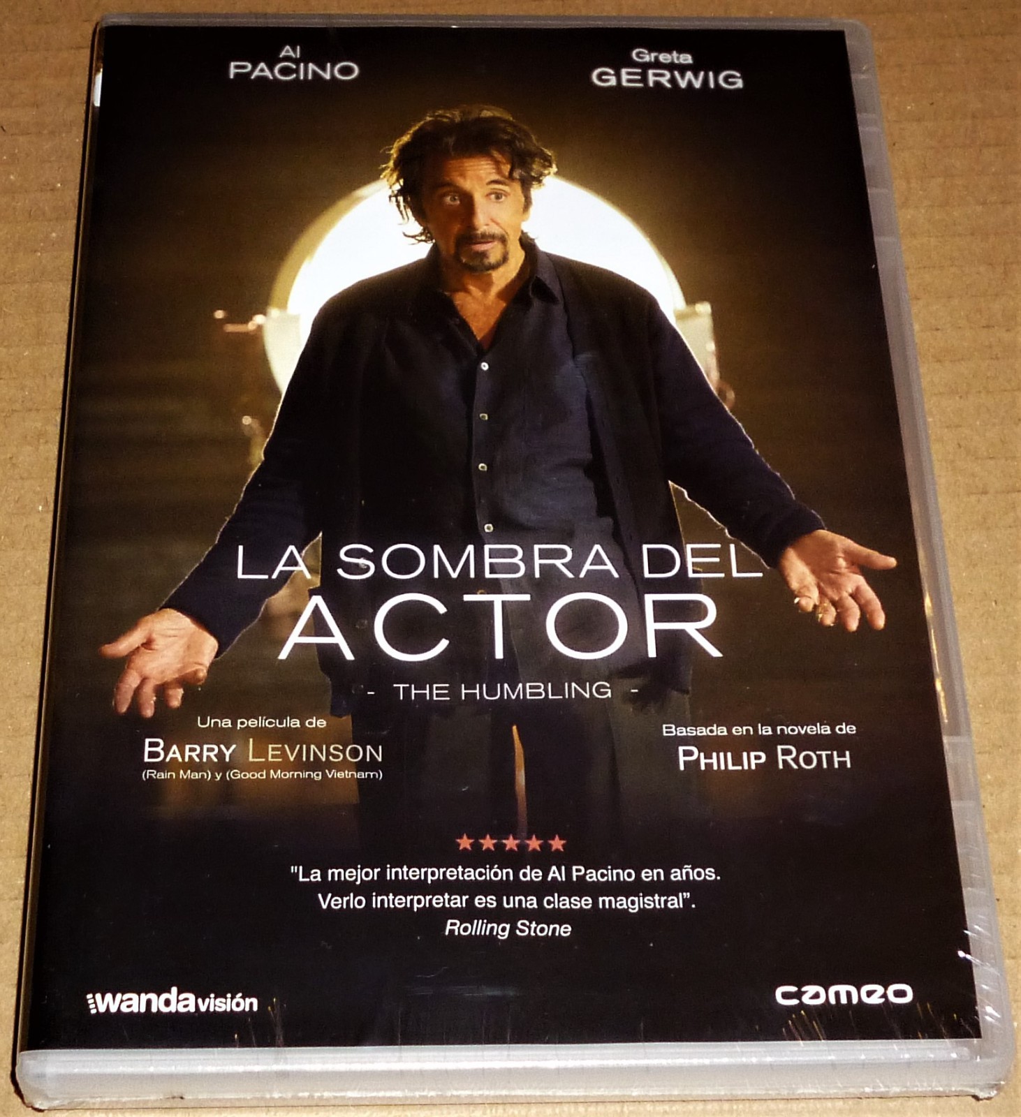 LA SOMBRA DEL ACTOR – THE HUMBLING , Al Pacino (DVD Region 2) English Español
