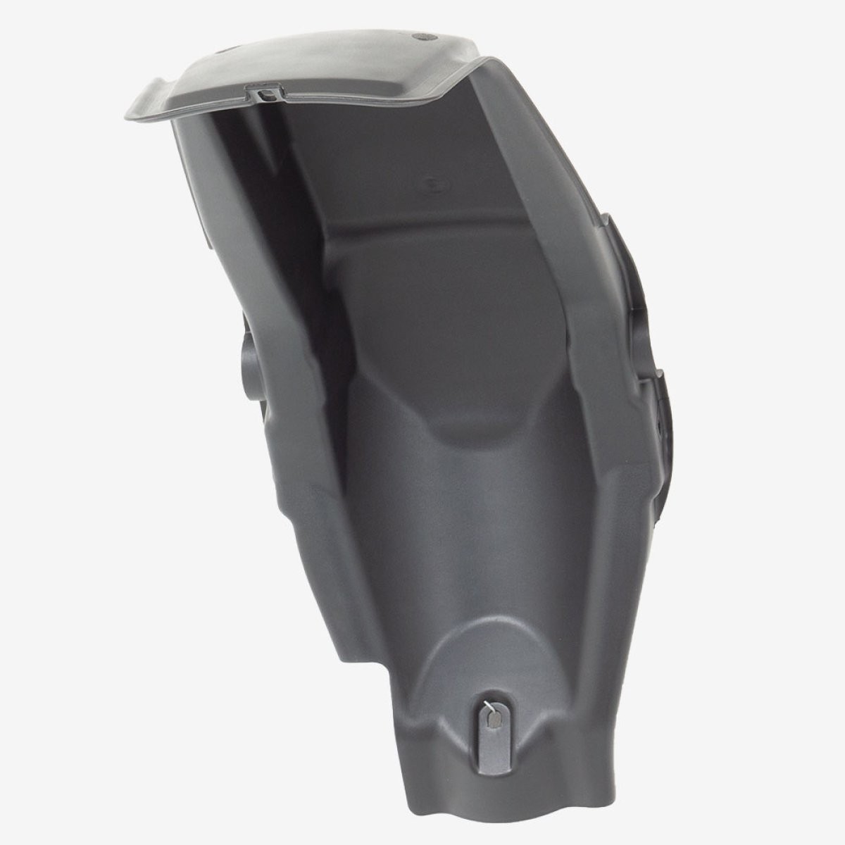 Motorcycle Rear Mudguard for ZS125-79-E4, ZS125-79-E5 Black ABS Plastic MGR083