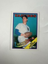 1988 Topps Al Leiter Future Stars Rookie Card #18 New York Yankees. rookie card picture