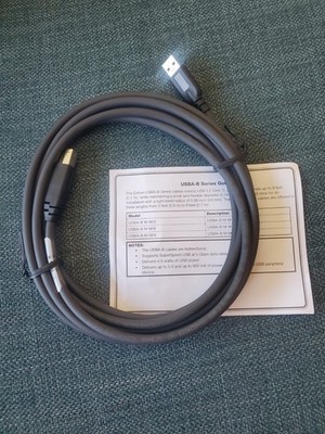 EXTRON Computer Cable USBA-B/9 - 9  (2.7 M) Part #: 26-751-09 Rev. A1