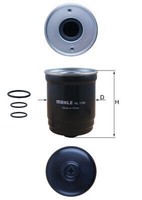 Mahle Kraftstofffilter Leitungsfilter FüR Hyundai Kona 1.6 Crdi E-Vgt