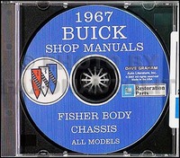 1967 Buick Reparatur Shop Manuell Und KöRper Service Pdf Cd