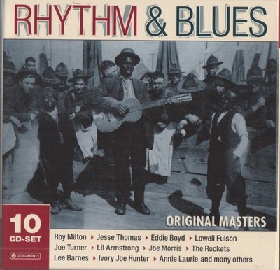 Various - Rhythm & Blues Original Masters 10 CD Box Set VGC LOOK!! Listed!!